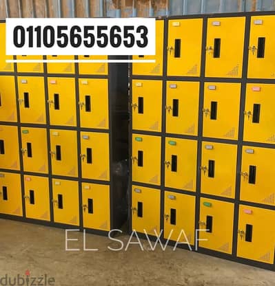 لوكر،locker,صاج محمل دهانات اليكتروساتيك ،وحدات تخزين ،دولاب،لوكرز