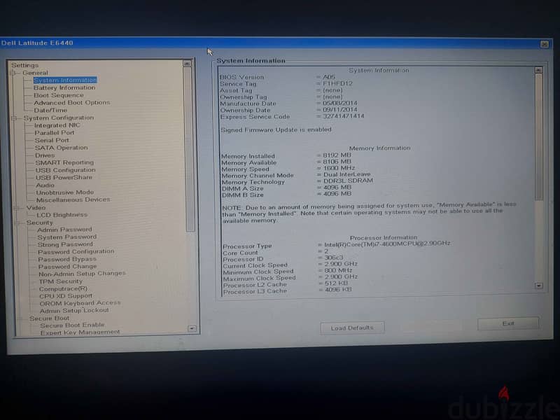 Dell Latitude E6440 3