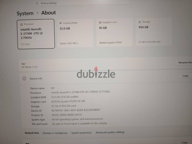 hp zbook g5 17 2