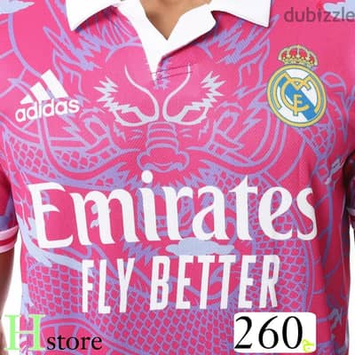 قميص ريال مدريد التخيلي التريند الوردي من H Store