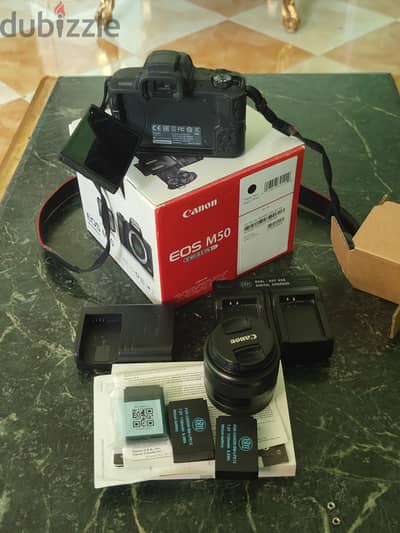 كاميرا كانون EOS M50 Mark II