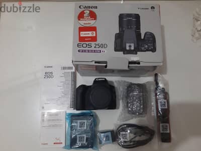 Canon 250 d استعمال خفيف خالص