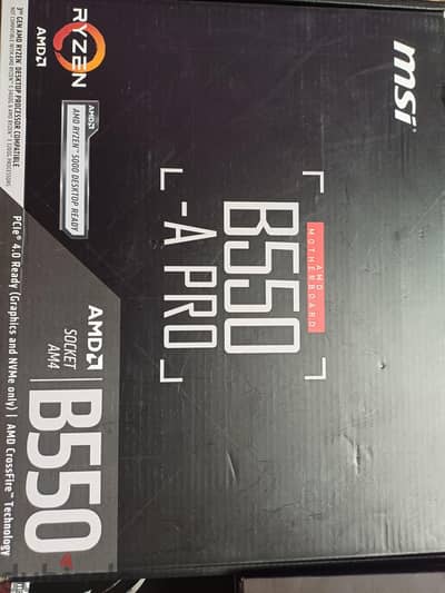 ببيع cpu ryzen 5 5600x و motherboard: msi B550-A pro و رامات 16gb ddr4