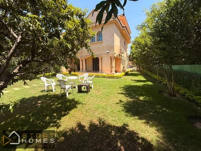 Spacious 4-bedroom villa for rent (furnished) in Madinaty, Model H; features custom finishes and is ready for immediate occupancy.