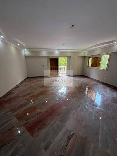 Apartment for rent in the best location in Zahraa El Maadi next to Hub 50 Open View Panorama Bahri