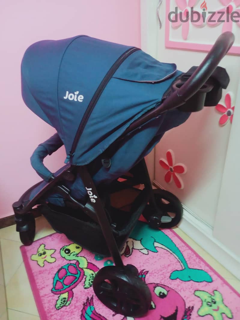 stroller Joie  litetrax four as new 5