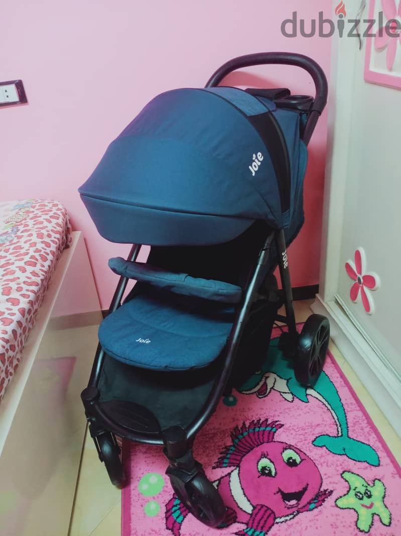 stroller Joie  litetrax four as new 7