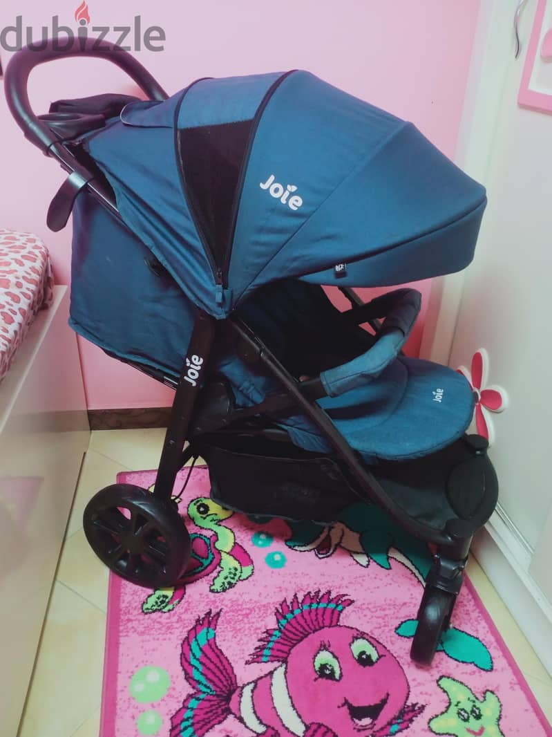 stroller Joie  litetrax four as new 8