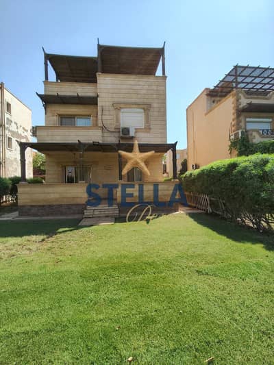 Villa with Private Swimming Pool for Sale in Stella Di Mare Ain Sokhna | 300 SQM | 300 SQM Private Garden | Golf View