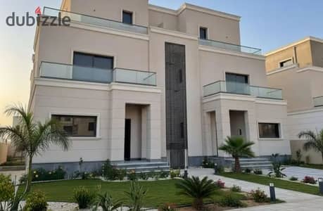 فيلا للبيع جاهزة للمعاينة بفيو مميز جدا في نايا ويست بجوار اليجريا و بيفرلي هيلز سوديك