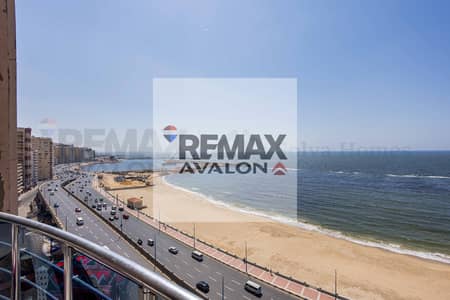 Apartment 250m²  for Sale – Mohamed Naguib (Direct Sea View – "Doctors' Building")