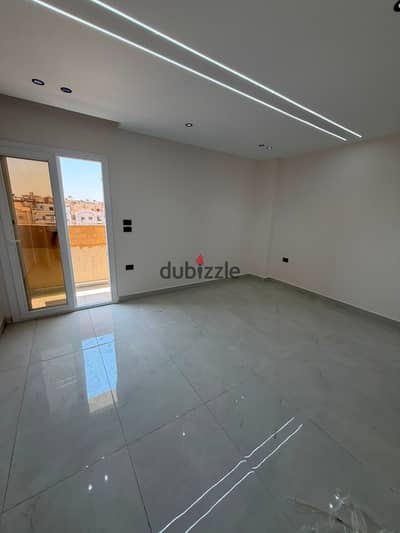 Apartment for sale at a bargain price, ultra super lux finishing, 2026 buildings, behind the central axis and behind the Al-Najda Square, the fourth neighborhood, adjacent to the Consultants' neighborhood, and next to Royal School, Al-Masrya, and Nile, next to Mirvana Center and Ali Dine, and services, an apartment of 225 meters consisting of 4 large rooms, 2 of which are master, and 4 H