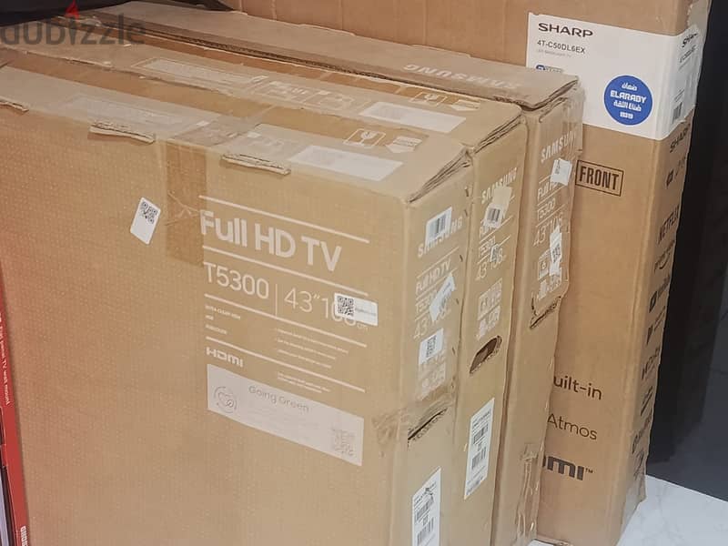 Samsung smart 4k | شاشة كسر زيرو بالكرتونة 2