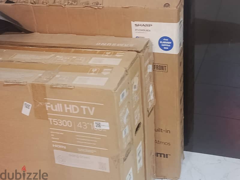 Samsung smart 4k | شاشة كسر زيرو بالكرتونة 3