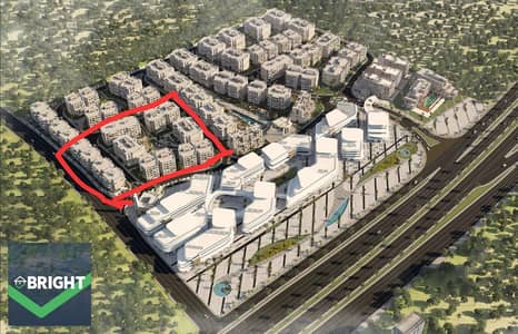 Apartment for Sale at AQMAR near Mall of Egypt