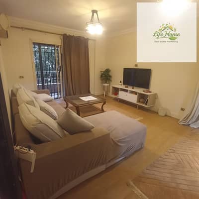 For rent furnished in my city ground floor with a private garden