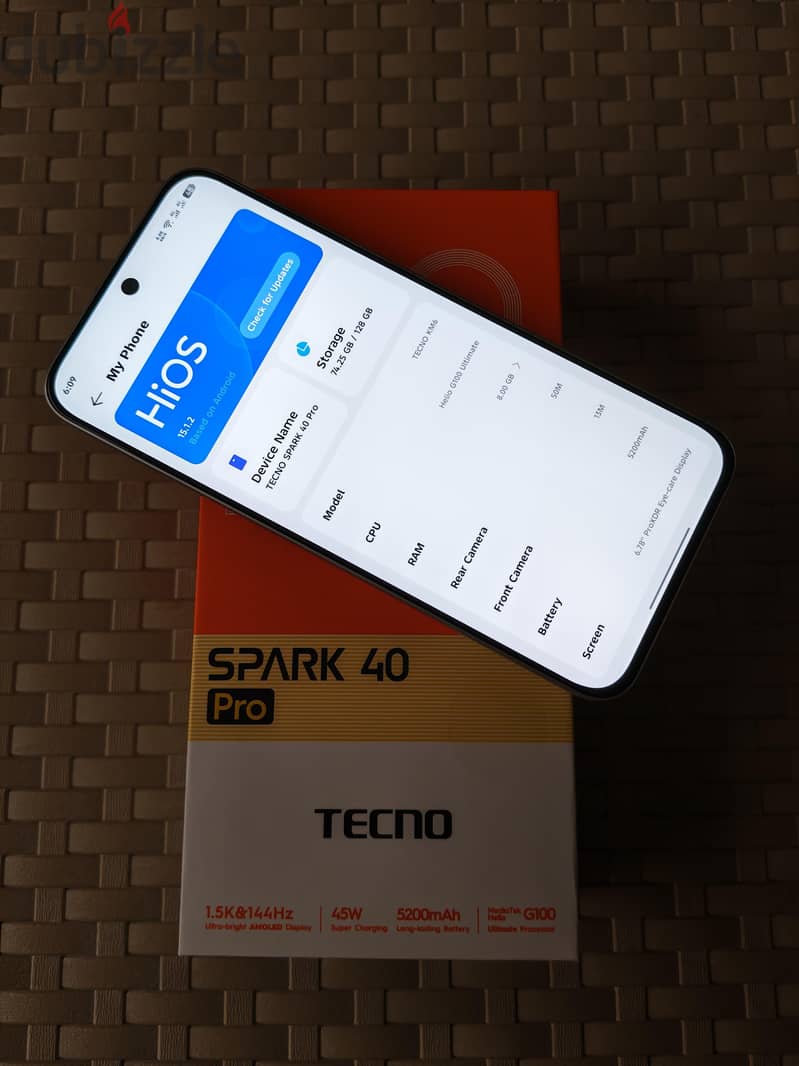 Tecno Spark 40 pro 3