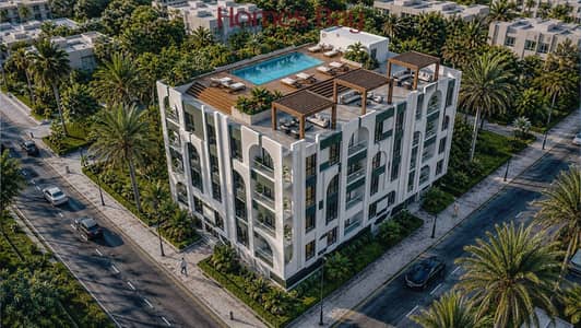 3BR Fully Finished with Rooftop Pool - Hadaba