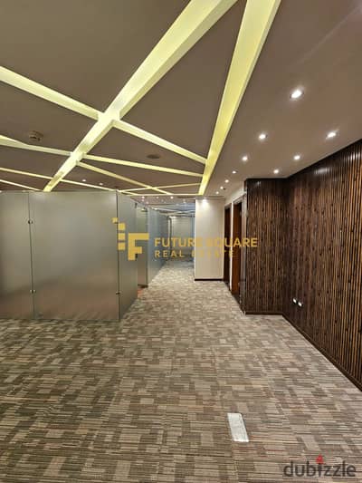 Office Headquarters 157m Ultra Modern Finishing for Rent in Trivium Complex New Cairo