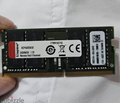 Kingston  DDR4 SODIMM 32GB 3200MHz