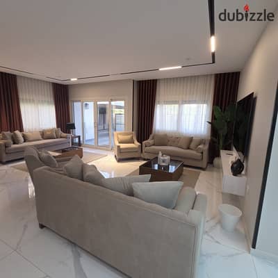 For rent, a furnished hotel villa in Madinaty, modern model i