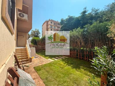 Real Opportunity | MADINATY      Hotel-Style Finishing | 97 sqm + 50 sqm Garden | Ground Floor. View: Wide Garden View
