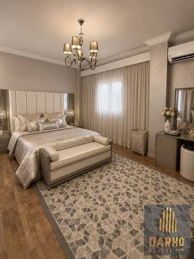 250 SQM Ultra Super Lux Apartment for Sale in 4th Touristic District, 3 Bedrooms, Master, Spacious Reception, Direct Siaag Mosque View, Near Mall of A