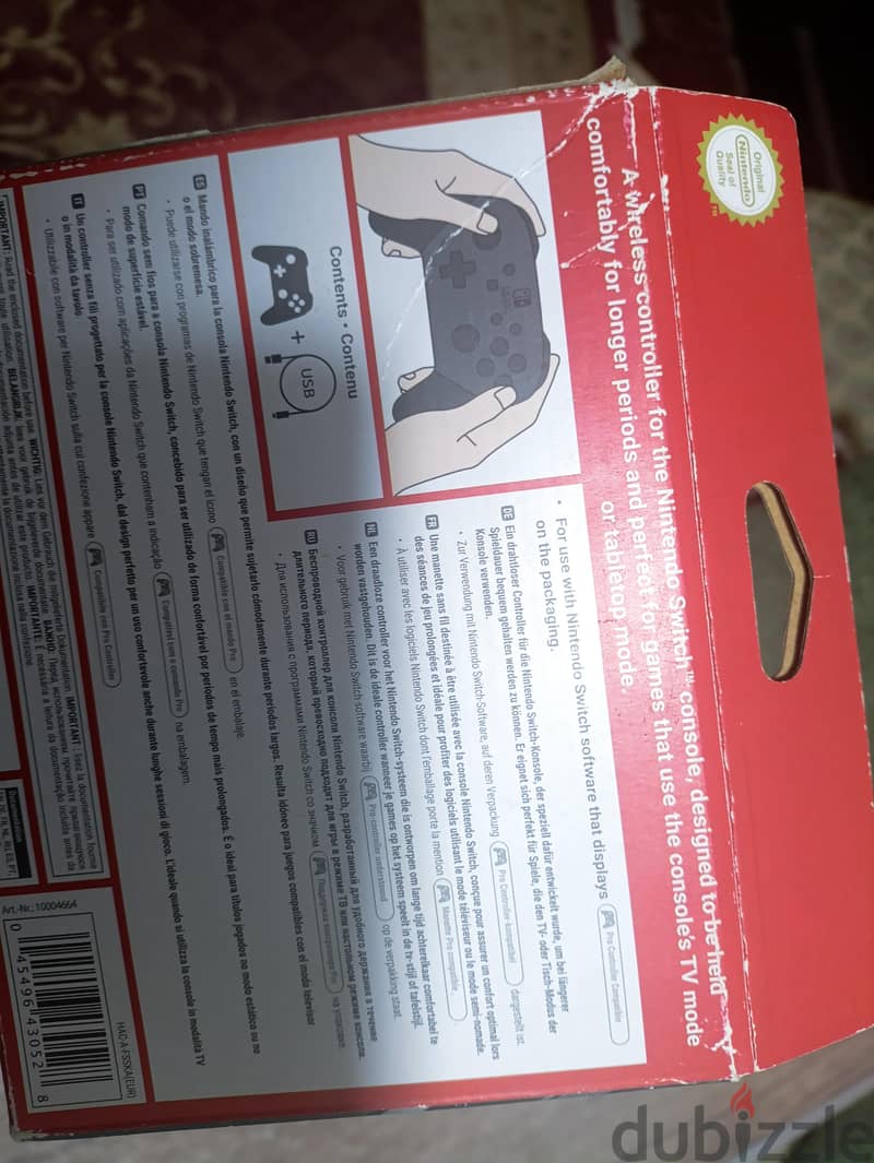 Nintendo switch pro controller 5
