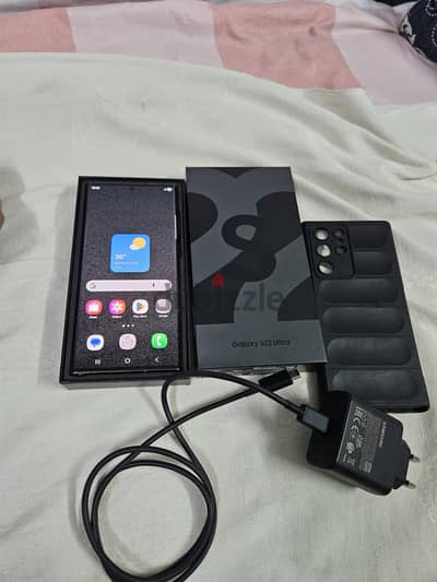 Samsung S22 Ultra خطين