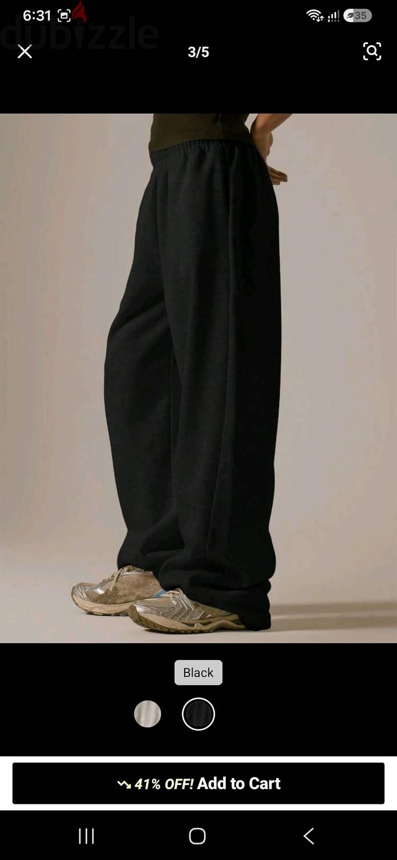 New Black pants XL 2