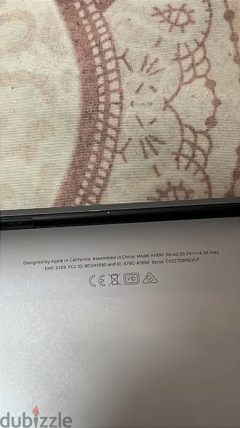 MacBook pro 2019 6