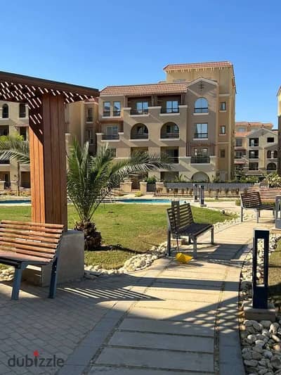 3-bedroom apartment for immediate occupancy for sale, ready for viewing, in Maadi View Compound. 35% cash discount, installments over 7 years, next to