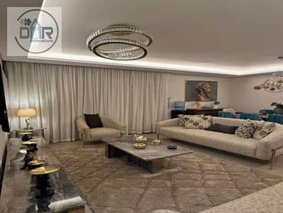 Modern, fully furnished 3-bedroom apartment in Zed Towers, Sheikh Zayed.