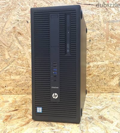 Core i5 جيل سادس HP 800 G2 - وشاشة لينوفو ld بالكرتونة جديده 20 بو
