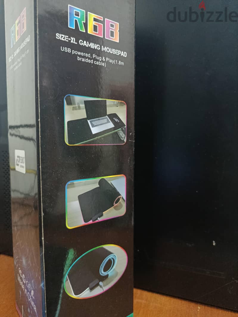 mouse gamma m24+mouse pad rgp 80×30 cm 5