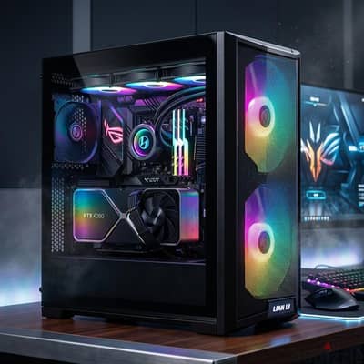 كيس كمبيوتر PC case Lian li 215