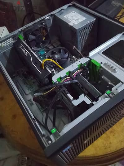 كمبيوتر HP استيراد مضاف له كرت خارجي و ssd