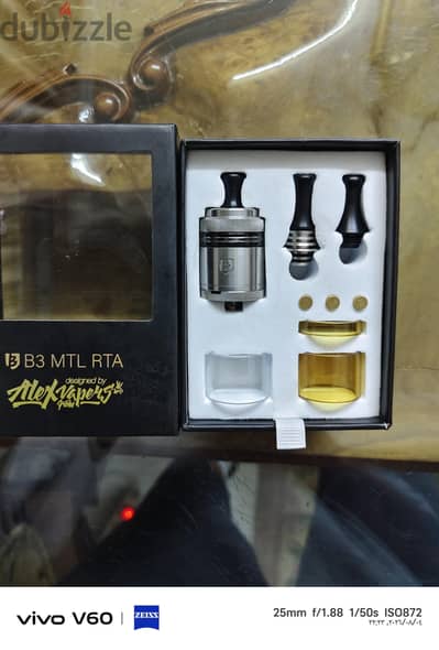 bskr b3 اصلى اتفك من البرشام زيرو بسكر b3 for vape mtl&dl فيب