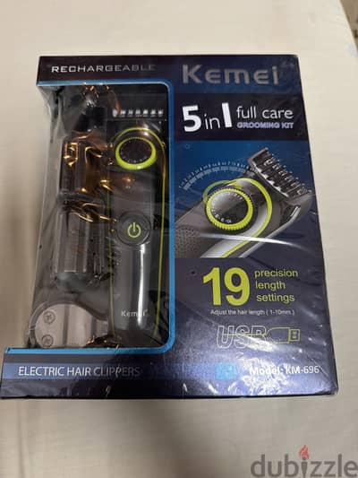 مكنة حلاقة kemei جديد لم تستخدم