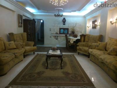 فرصة ممتازة شقة تشطيب سوبر لوكس بمدينة قباء - جسر السويس من المالك