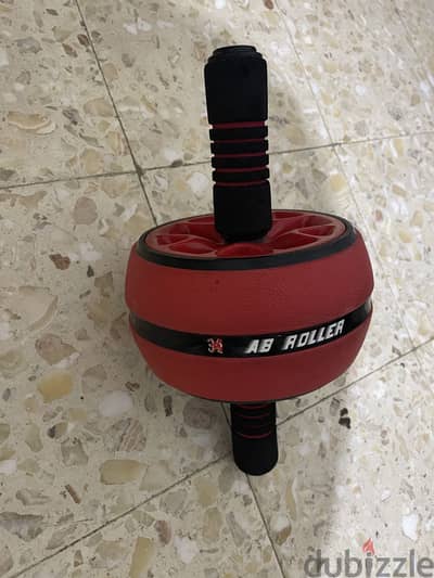 Red x Black wide ab Roller