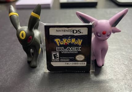 Nintendo Ds “Pokémon Black” Game Card