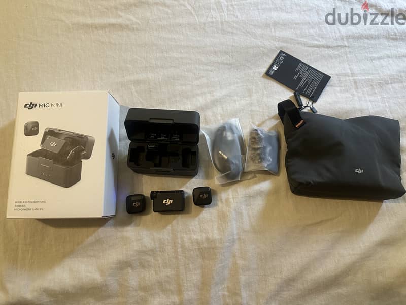 DJI Mic Mini (2 TX + 1 RX + Charging Case) 1