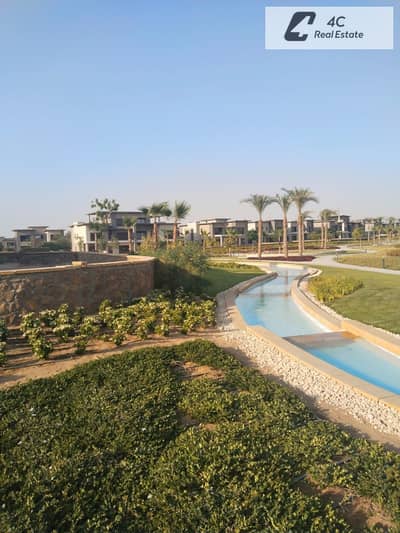 Duplex ready to move - fully finished -very prime location - open view -for sale in swan lake new cairo