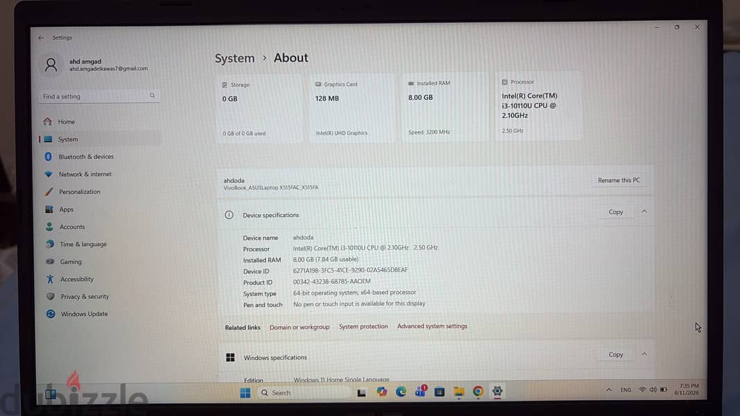 Asus X515F 2