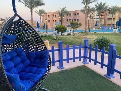 شاليه ارضي بجاردن علي حمام السباحة بورتو ساوث من المالك مباشرة