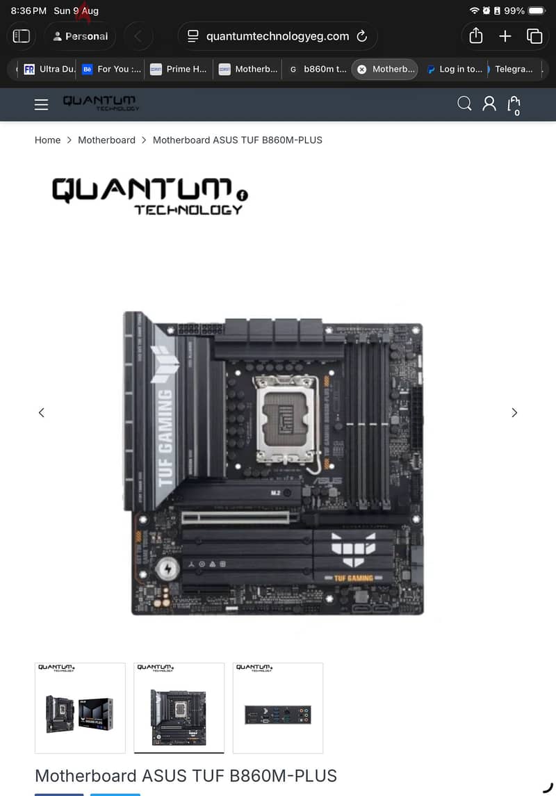 Asus tuf B860m plus 2