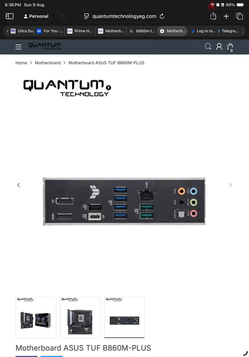 Asus tuf B860m plus 3