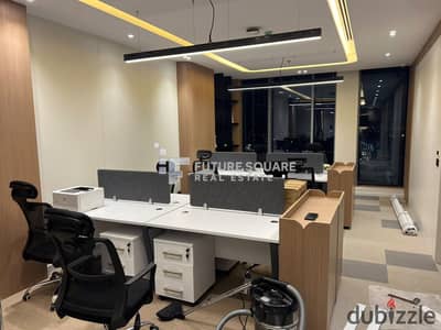 Administrative headquarters 154m air-conditioned for rent in Cairo Festival City CFC New Cairo