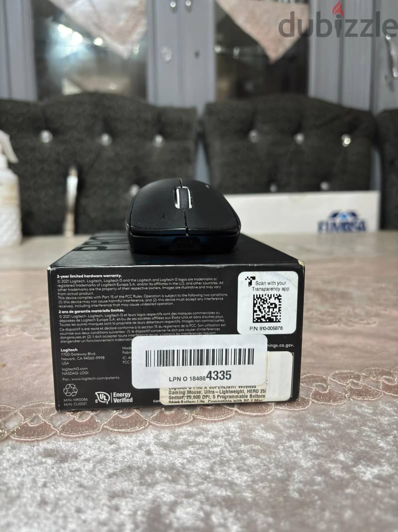 Logitech x pro super light  Used for sale 2